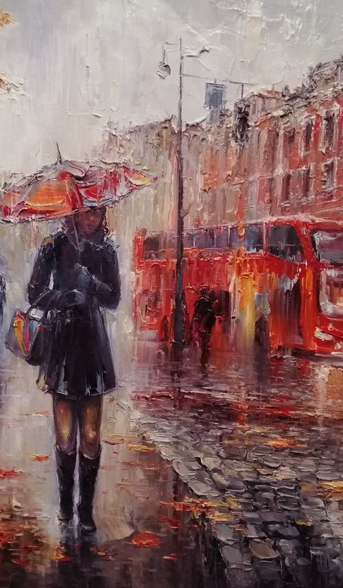 London rain by Artem Grunyka