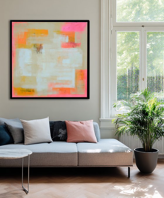 Untitled Yellow and sand