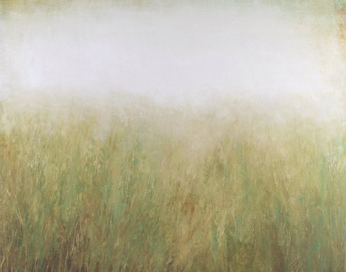 Field Of Spring 211218, summer green field texture abstract by Don Bishop