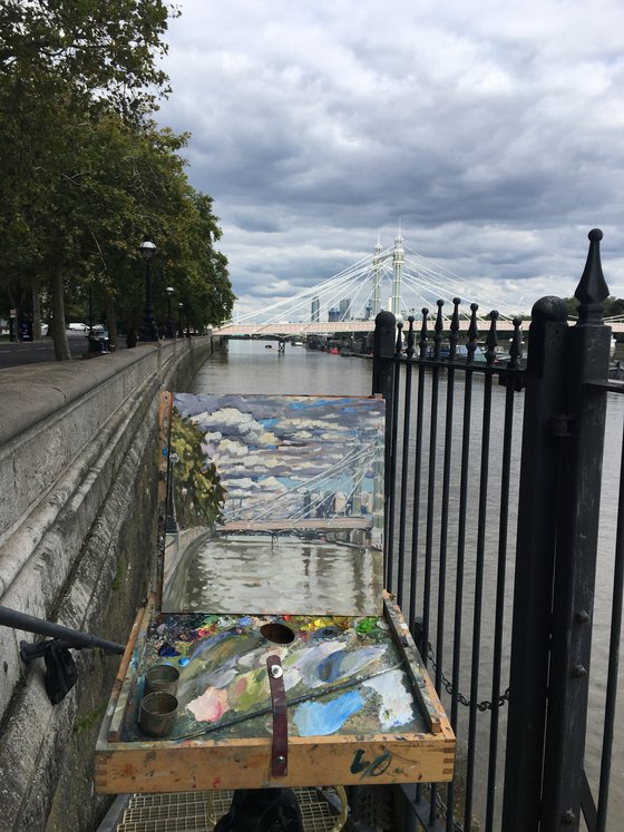 Late summer, Albert Bridge