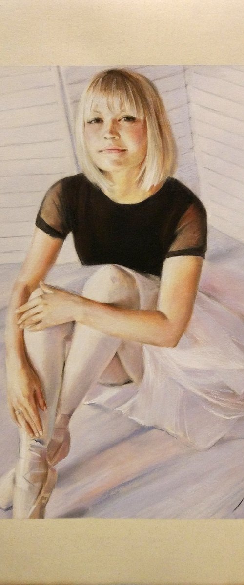 Commission artistic portrait. by Helen Shukina