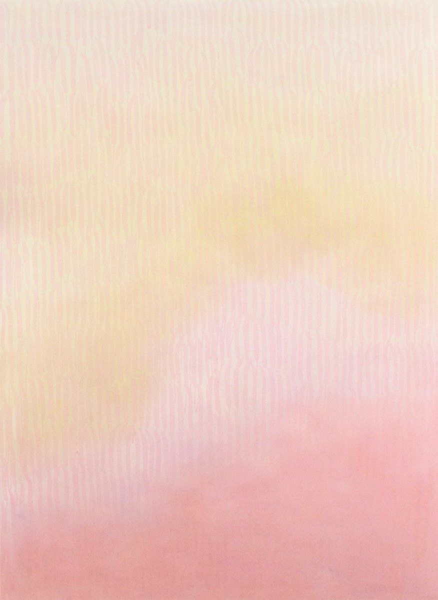 Expressive Abstract Oil Painting By Petr Johan Marek, 55 X 75", Artificial Intelligence, Original Artwork