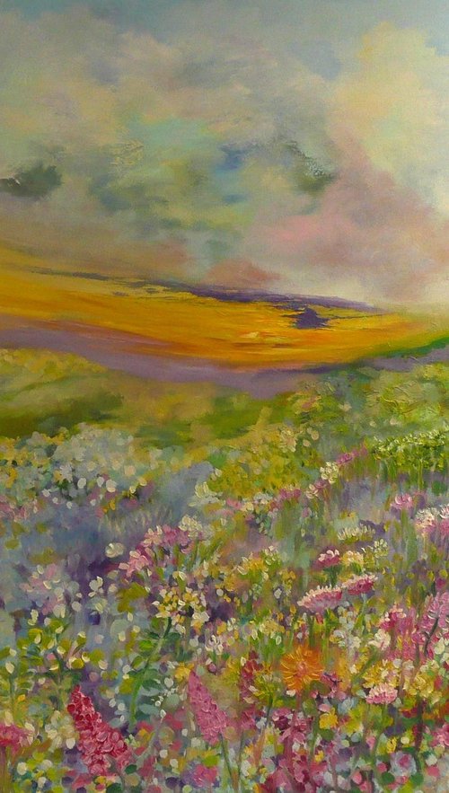 Sunrise over North York Moors 2025 by Lesley Blackburn