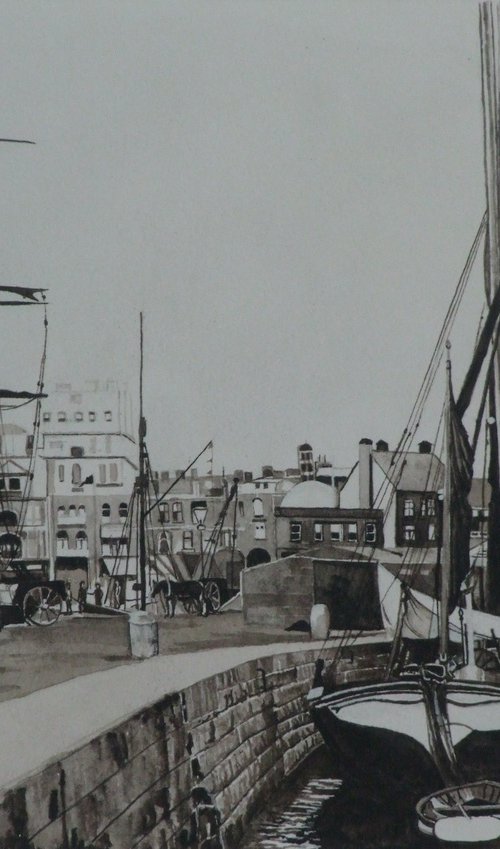 Outer Harbour Ramsgate 1903 by Philip Baker