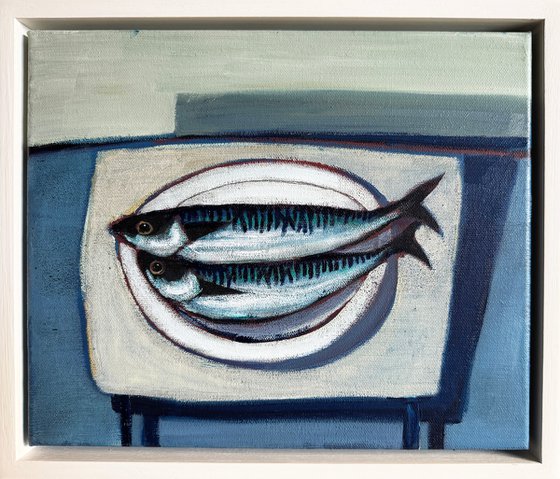 Still Life with Mackerel