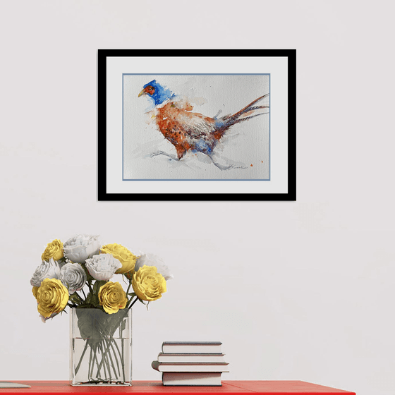 Run for it _Running Pheasant