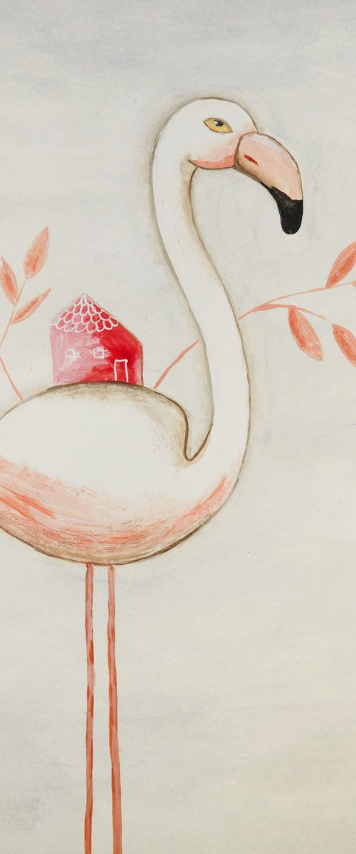 The Flamingo by Silvia Beneforti