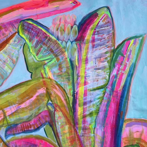 ‘Banana Leaves Sway’