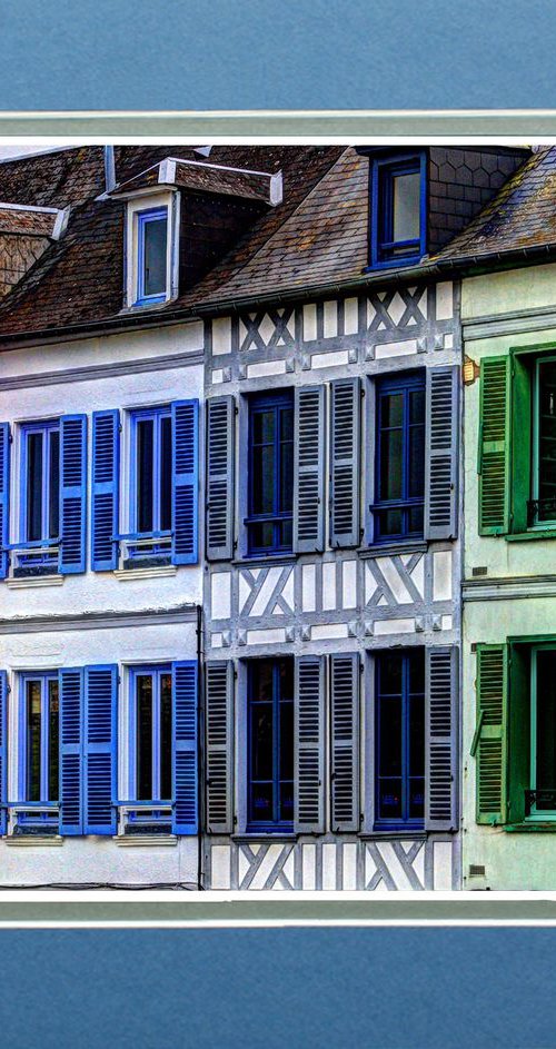 Shutters, Northern France by Robin Clarke