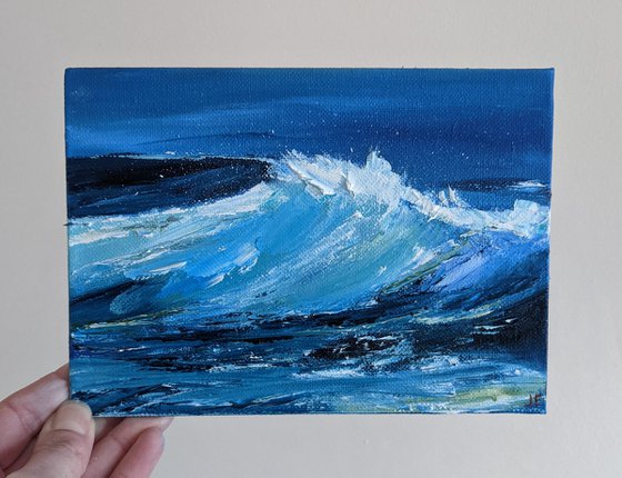 Miniature Wave Seascape #8