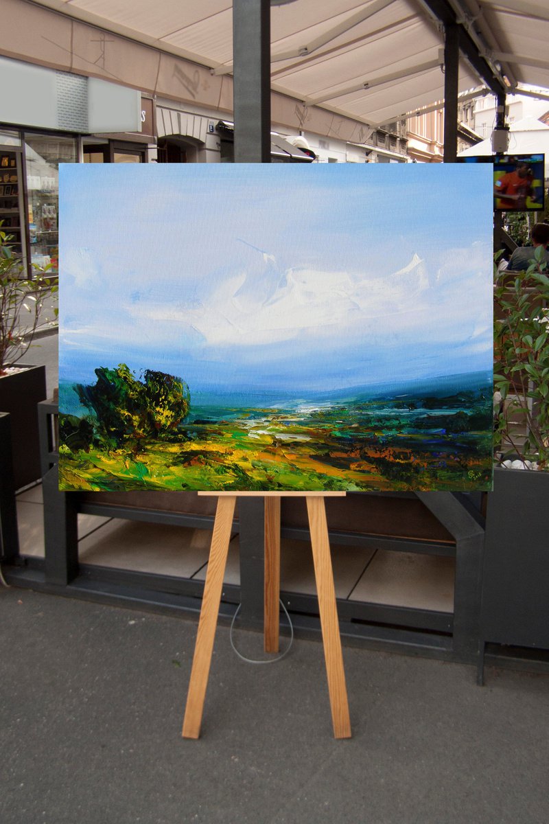 Where Heaven Touches the Earth-2 80x60cm....SPECIAL PRICE!!! by Ivan Grozdanovski