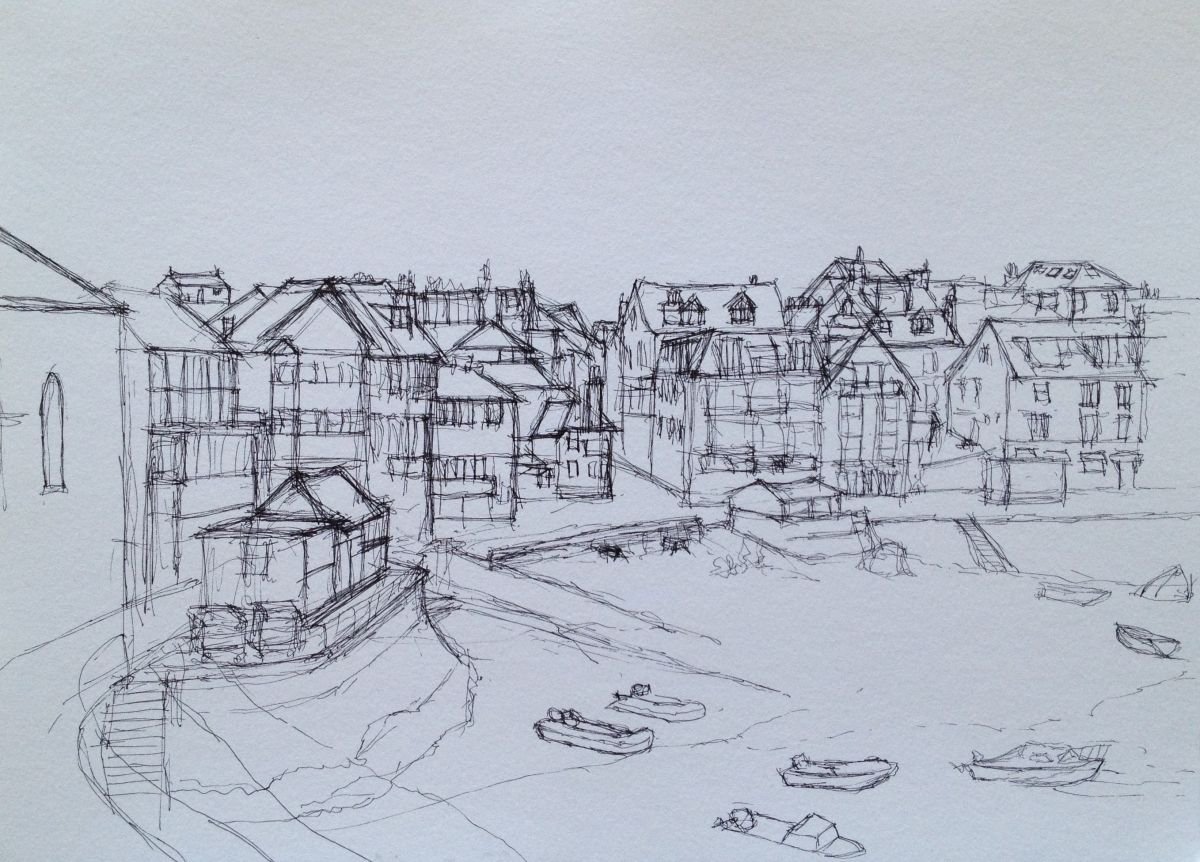 Low Tide, St Ives by David Lloyd