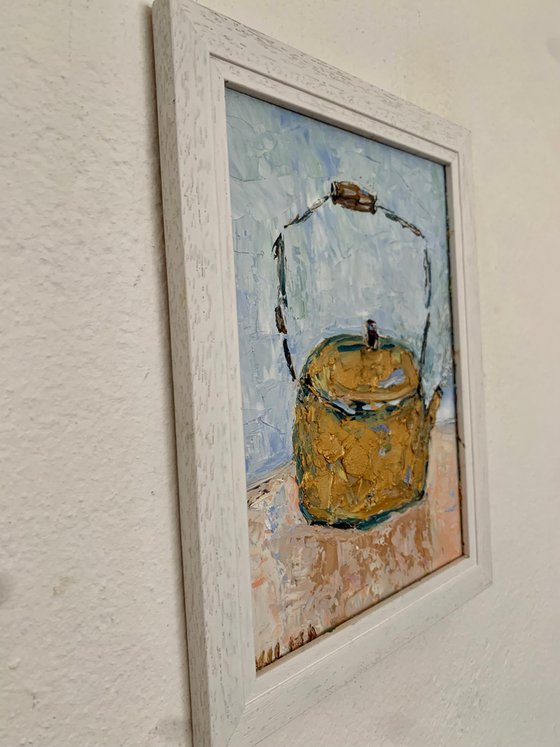 Still Life with a Golden Teapot