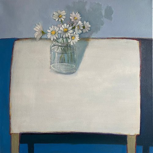 Still Life With Daisies by Nigel Sharman