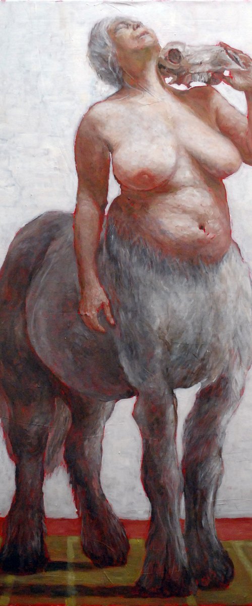Femme centaure 2 by Jean-Marc Comby
