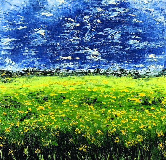Green Yellow Field