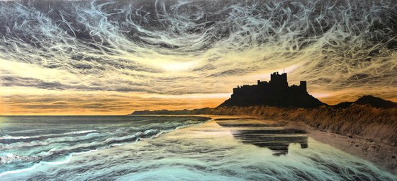 Morning Light, Bamburgh Castle