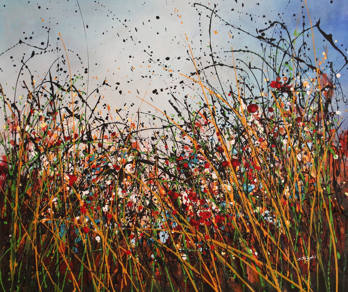 Gone With The Wind #6 By Cecilia Frigati, 39 X 33, Artwork For Sale On Artfinder