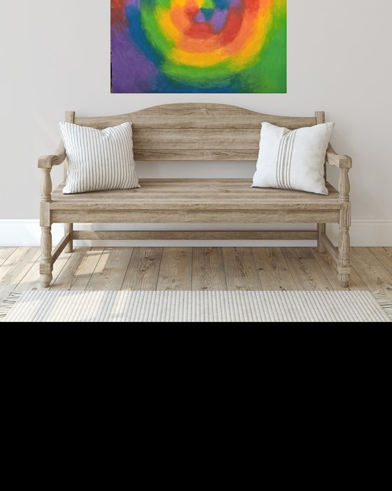 rainbow abstract VIII