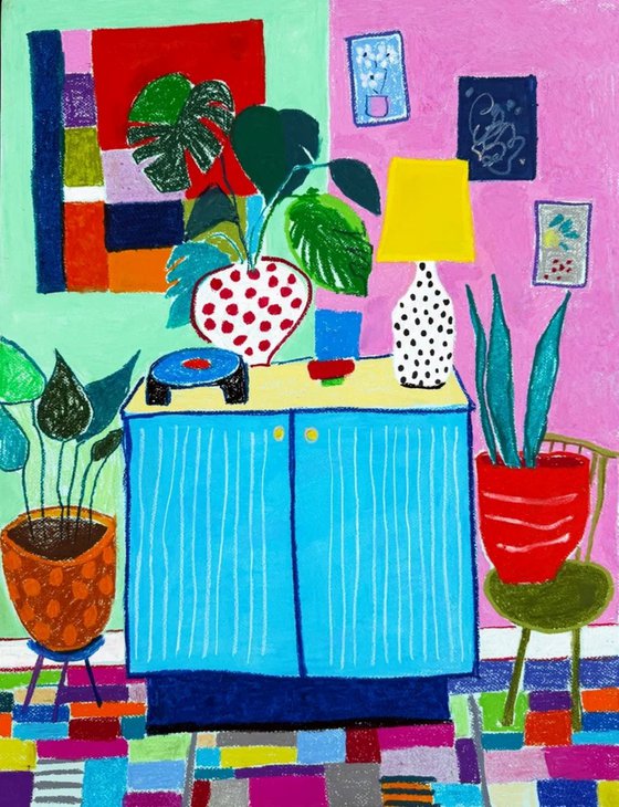 The Blue Cabinet and the Language of Patterns