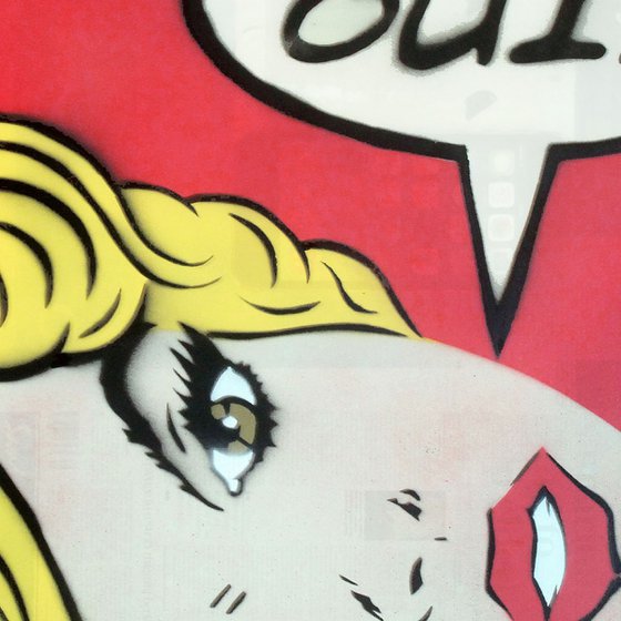 OUI! (RED ON AN URBOX).