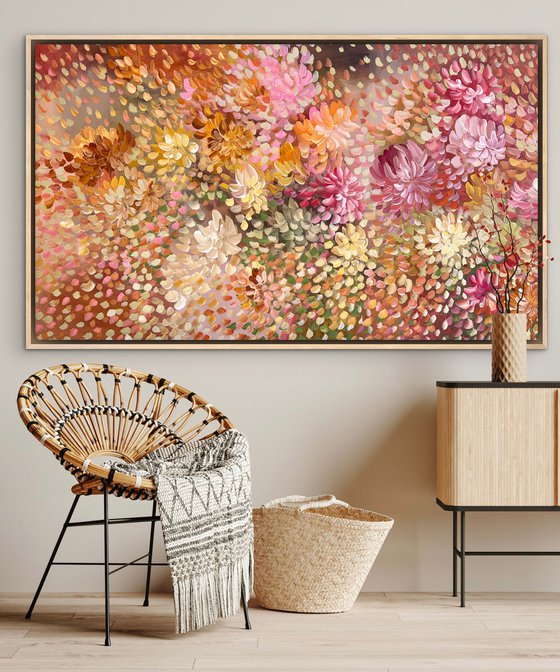 Fireworks of Blooming Petals