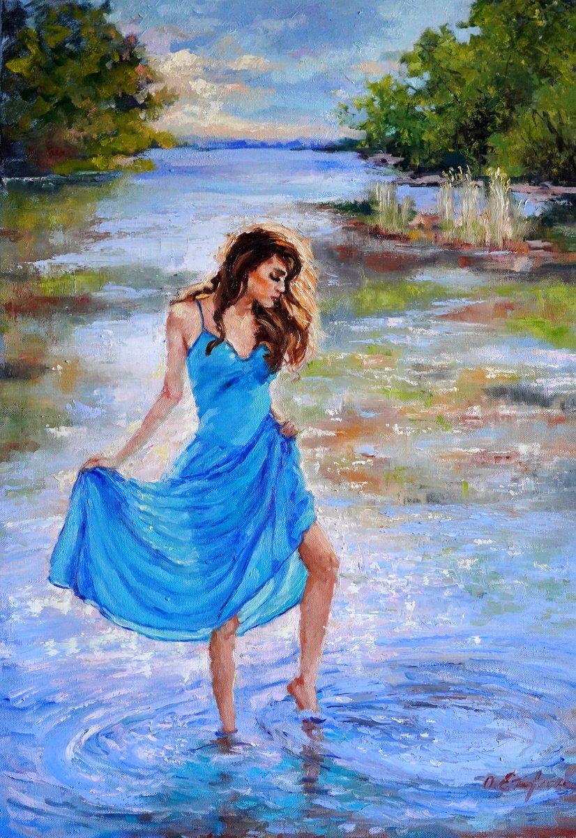 On the River by Olga Egorov