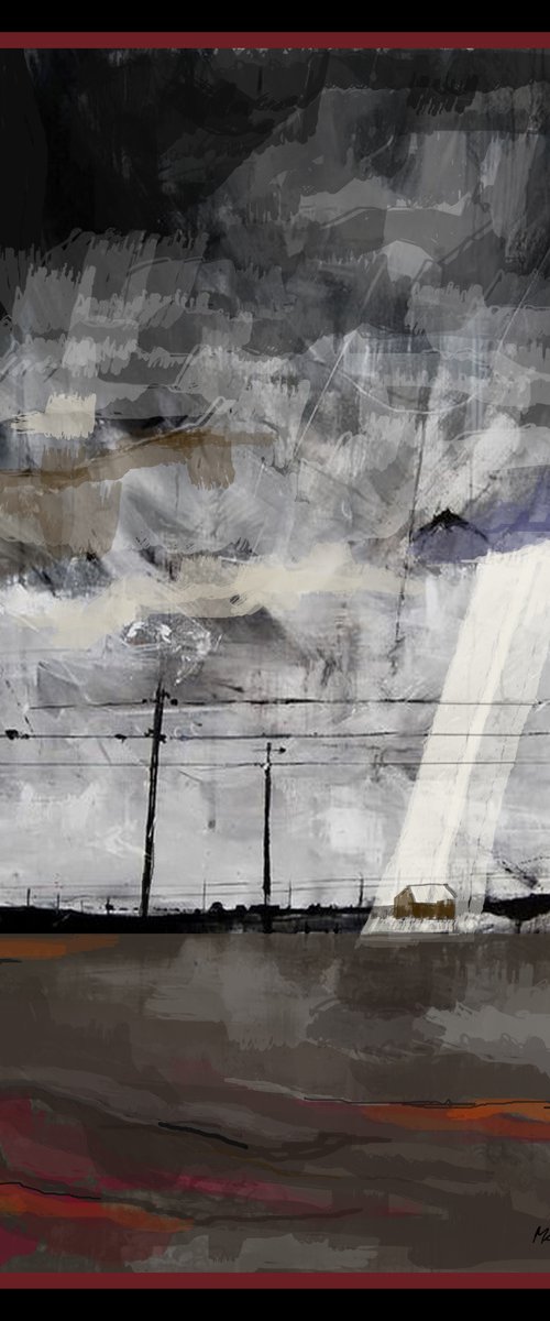 THUNDERSTORM #2 30"x42" by Joe McHarg