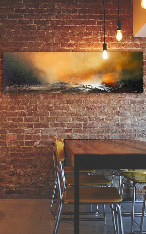 Horizon's Edge (Large Panoramic) by Verity Westwood