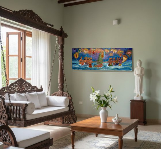 Samudra Manthan Mythological