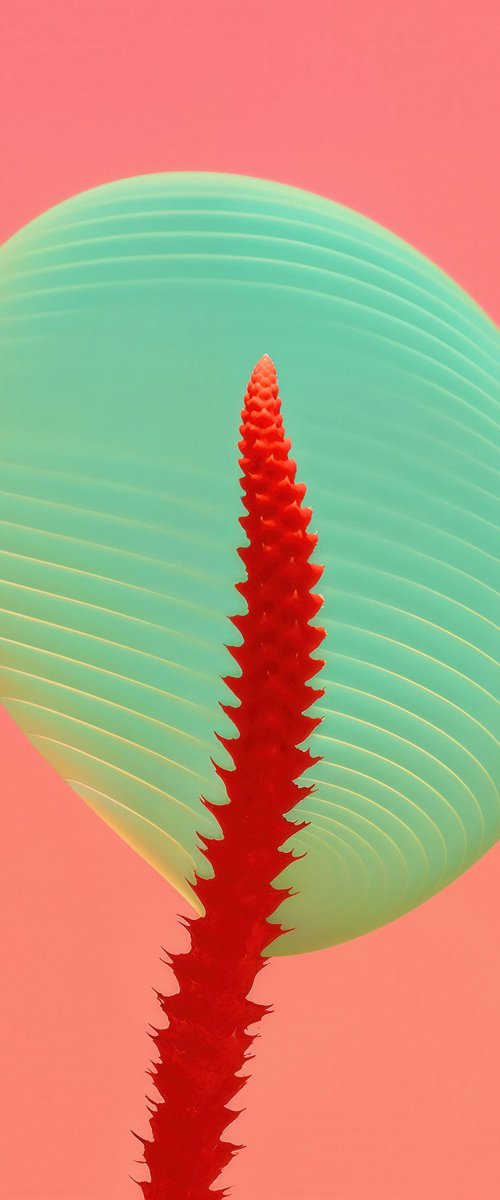 Floral Expressionism IV by Richard Gibson