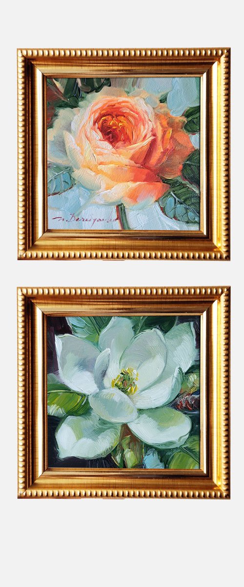 Friendship flowers by Nataly Derevyanko