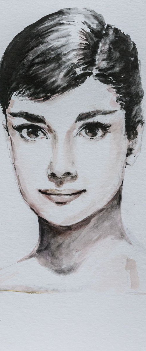 Audrey Hepburn by Eve Mazur