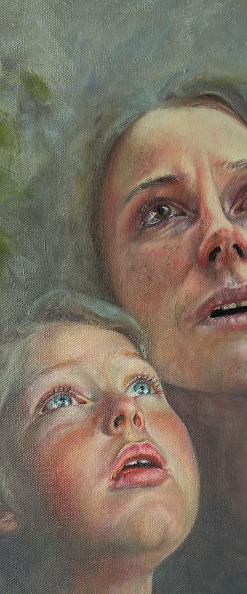 Praying Mother by Anastasiya Kostyuk