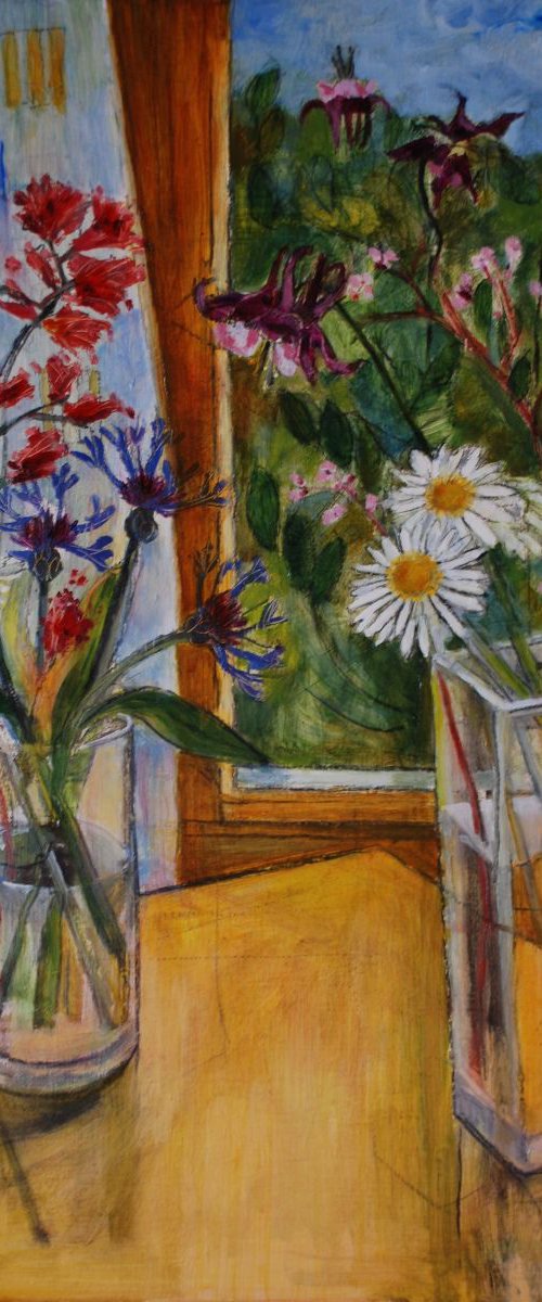 Studio flowers by Christine Callum  McInally