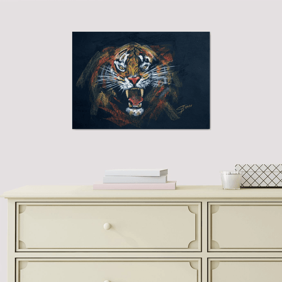 Tiger III /  ORIGINAL PAINTING