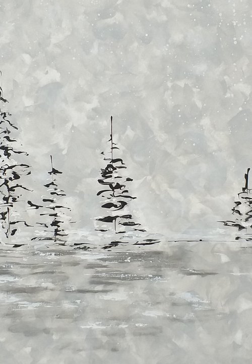 « Frozen forest » by M.Y. by Max Yaskin