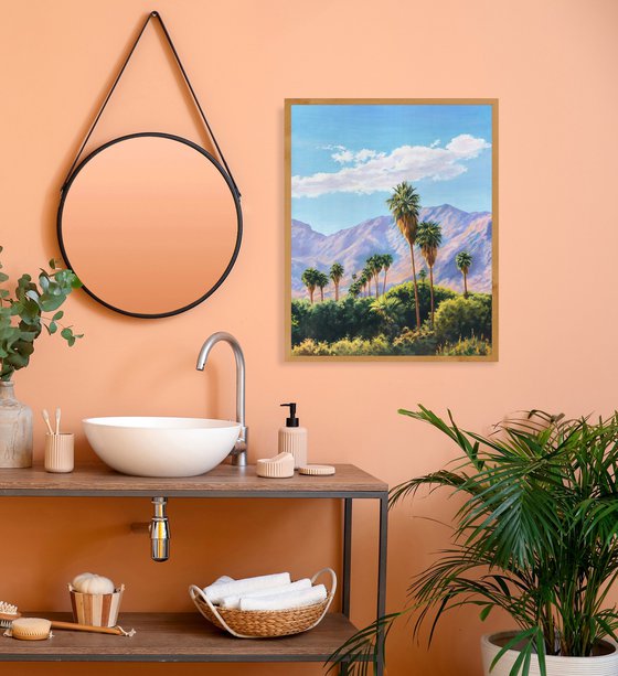 Palm Springs desert mountains