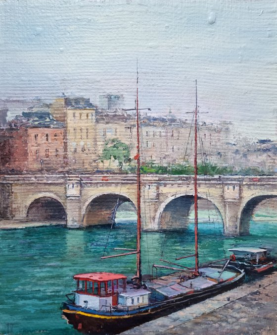 Morning by the Seine