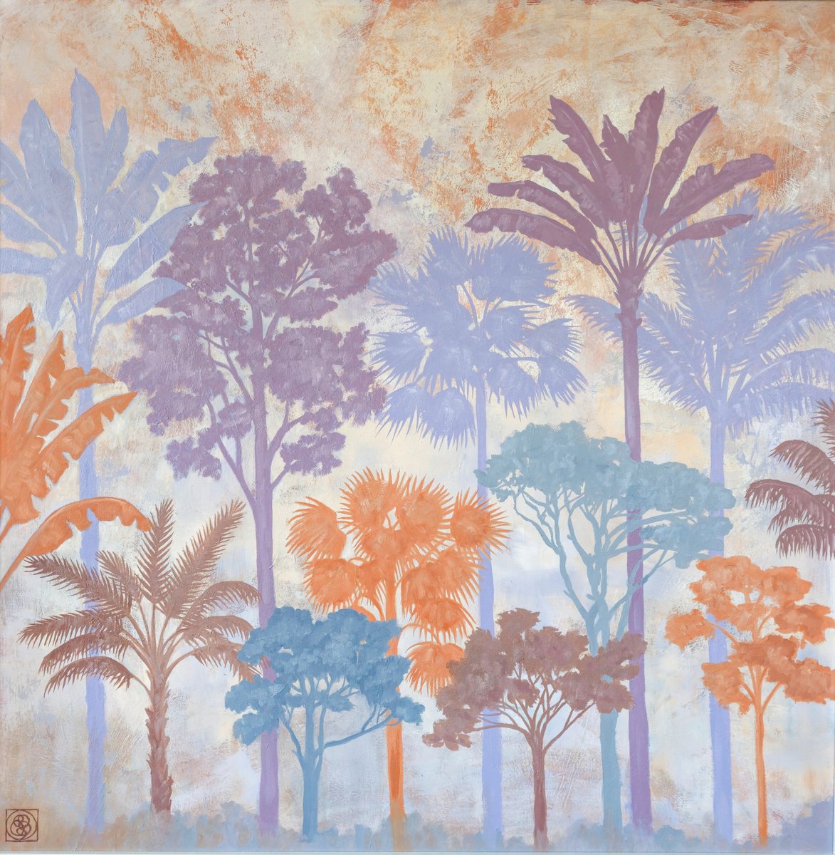 Botanical Garden Trees Silhouettes by Katia Bellini