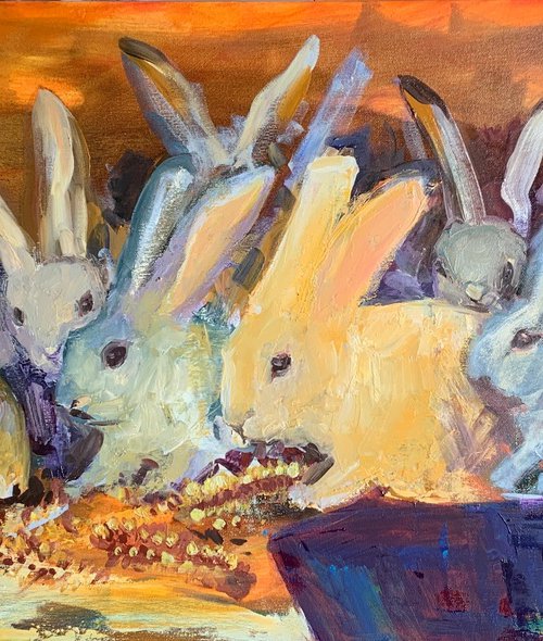 Rabbits by Olga Pascari