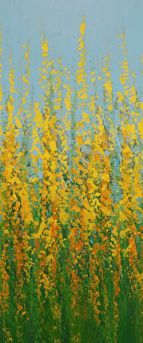 Sunshine Yellow Flowers by Suzanne Vaughan