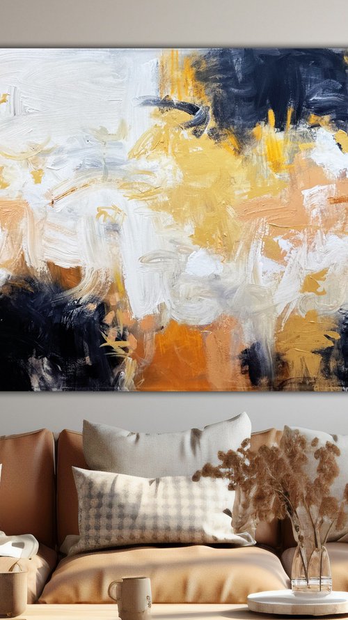 Ochre Whispers by Andrada Anghel