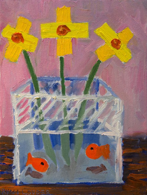 Daffodils and Goldfish