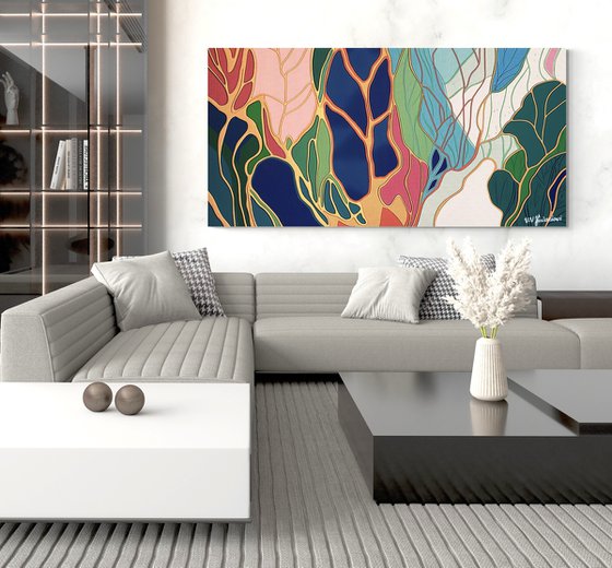 Jazz Style Flowers #9