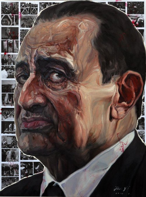 The  dictator No.3 Mubarac by Yi Wei