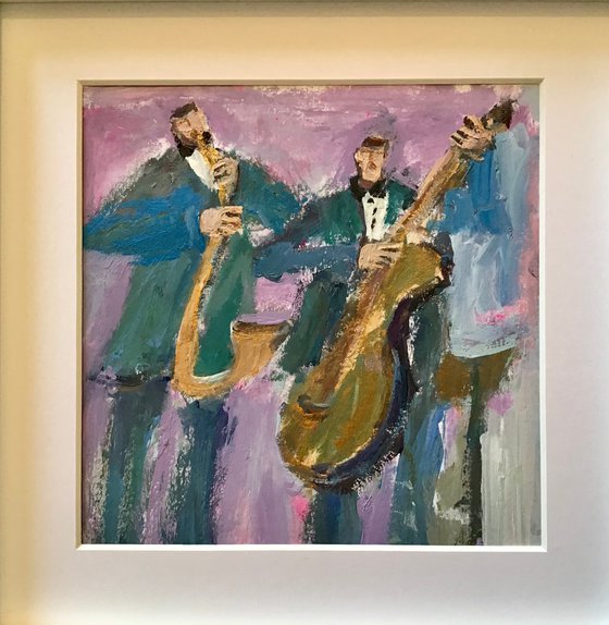 JAZZ TIME .......framed