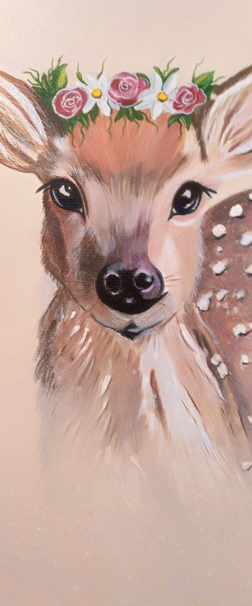 Rosie Deer by Anne-Marie Ellis