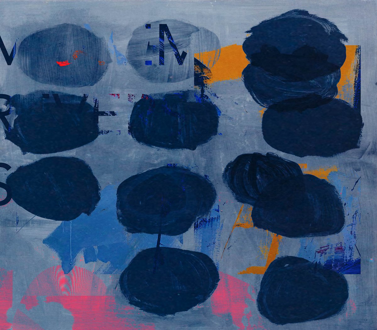 Abstract Print By The Most Active, 17 X 15", Chapter 4, Original Artwork