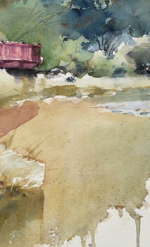In the garden II by Goran Žigolić Watercolors